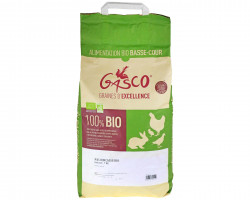 Maïs Bio Gasco, sac d'aliment poules, volailles