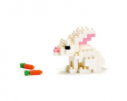 Nanoblock Lapin blanc - Rabbit - NBC 030
