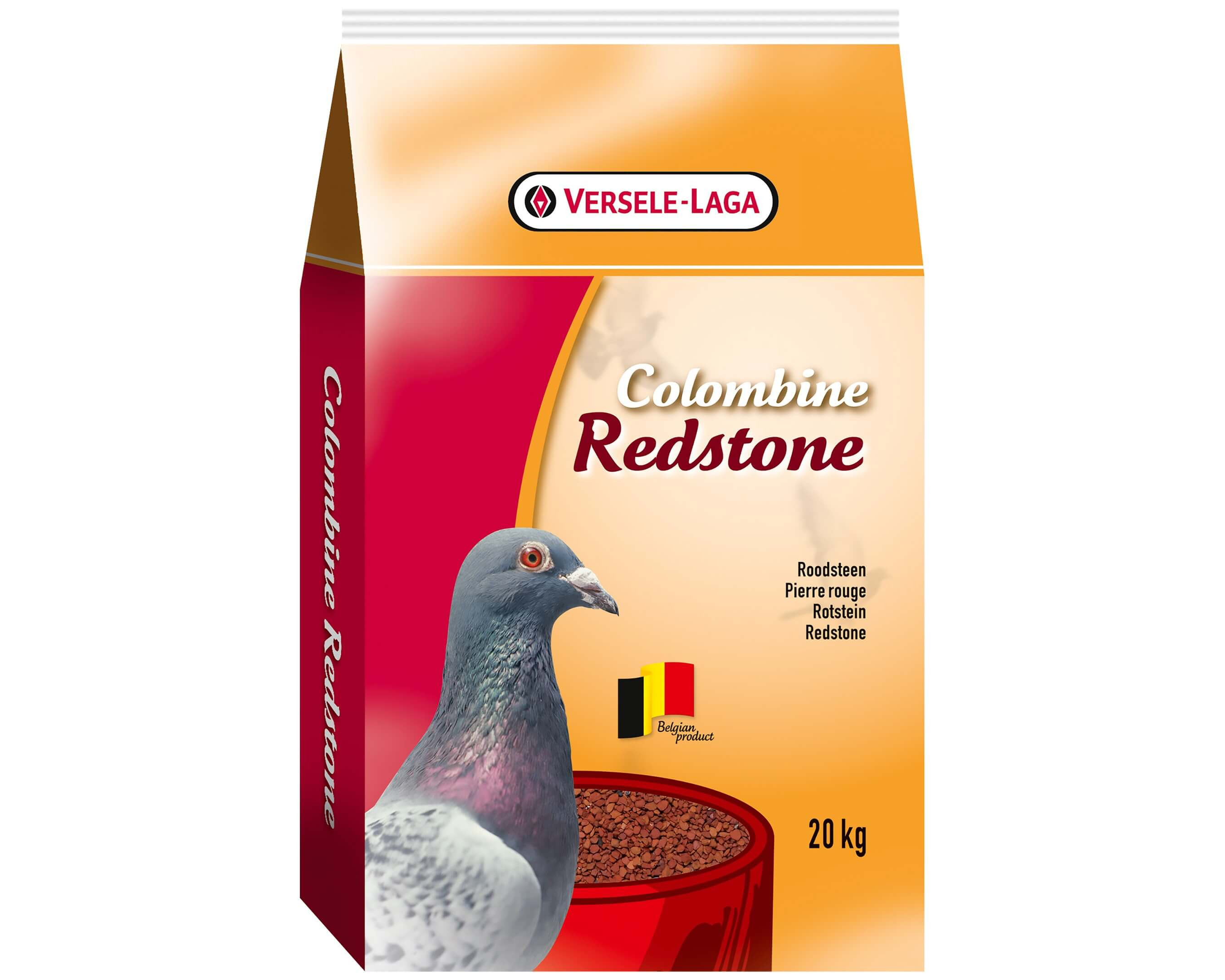 Pierre rouge 20 kg Versele-laga Colombine