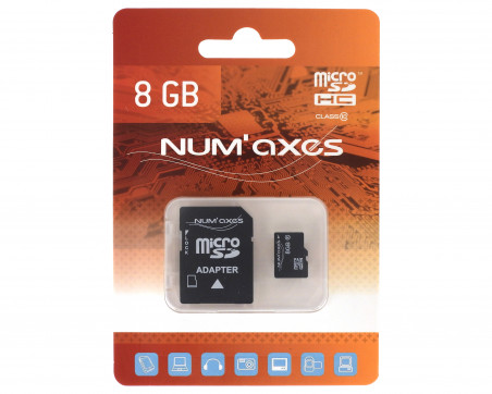 Cartes micro SD Num'Axes