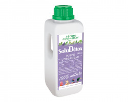 SoluDétox 250 ml Ferme de Beaumont, Purifie l'organisme des poules et lapins