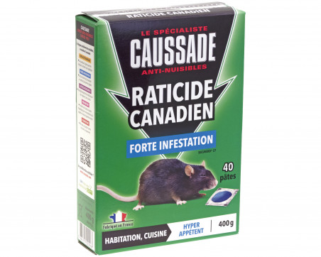 Raticide canadien Caussade pâte