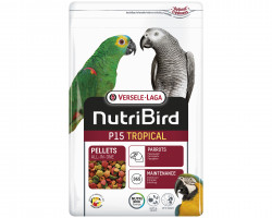 Aliment extrudé d'entretien pour perroquets NutriBird P15 Tropical Versele-Laga 3 kg