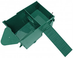 Intérieur du nichoir à canard en PEHD recyclé et recyclable couleur camouflage