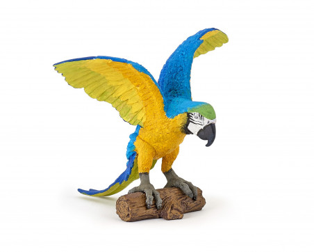 Figurine Papo Perroquet Ara bleu