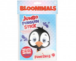 Ballon gonflable géant Pingouin	Bloonimals Fumfings Jumbo penguin stick