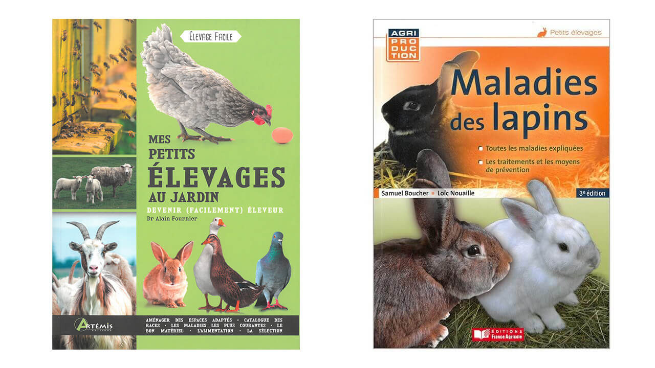 Livres Lapins : élevage, races, maladies • Ferme de Beaumont
